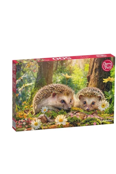 Puzzle 500 el. Cute Visitors CherryPazzi
