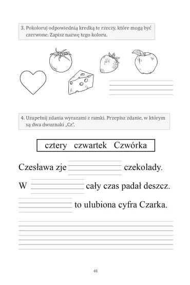 Pisanki i czytanki Materia�y do nauki pisania i czytania - Magdalena Hinz