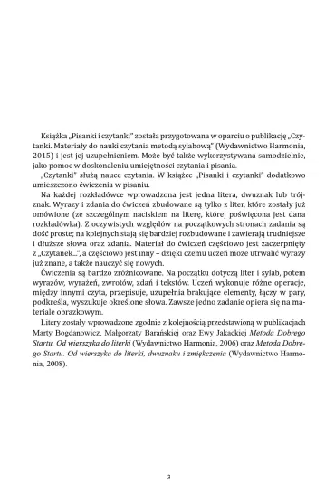 Pisanki i czytanki Materia�y do nauki pisania i czytania - Magdalena Hinz