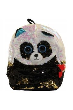 Meteor Duy cekinowy plecak Bamboo Panda TY Fashion