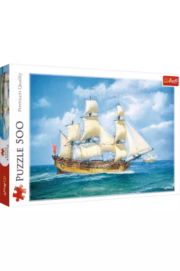 Puzzle 500 el. Morska podr� Trefl