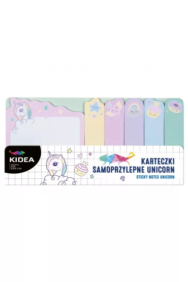 Derform Karteczki samoprzylepne Unicorn