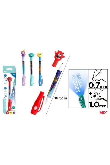 Mp Main Paper D�ugopis szpiegowski UV Potwory MIX