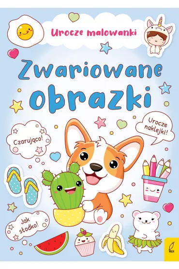 Urocze malowanki. Zwariowane obrazki