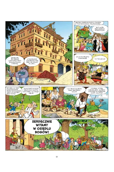 Asteriks. Tom 17. Osiedle bog�w (twarda oprawa) - Ren� Goscinny