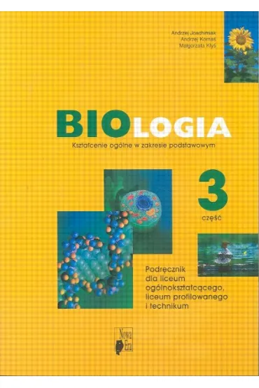 Biologia LO KL 3. Podr�cznik Zakres podstawowy - Andrzej Joachimiak, Andrzej Korna�, Ma�gorzata K�y�, Ma�gorzata K�y