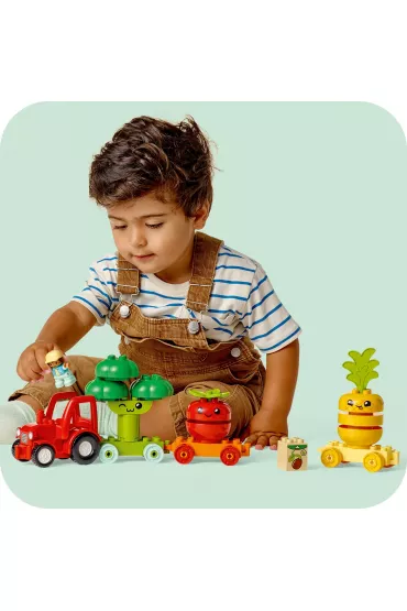 LEGO DUPLO Traktor z warzywami i owocami 10982