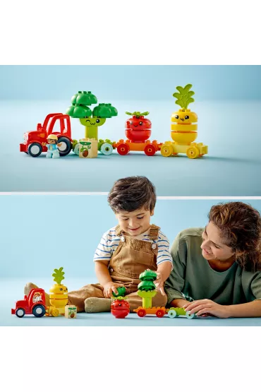 LEGO DUPLO Traktor z warzywami i owocami 10982