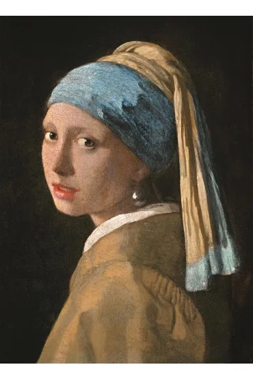 Puzzle 1000 el. Museum. Dziewczyna z per��, Jan Vermeer Clementoni