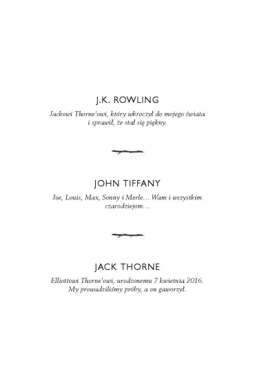 Harry Potter i Przekl�te Dziecko. Cz�� 1 i 2 - Joanne Kathleen Rowling, Jack Thorne, John Tiffany