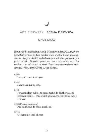 Harry Potter i Przekl�te Dziecko. Cz�� 1 i 2 - Joanne Kathleen Rowling, Jack Thorne, John Tiffany