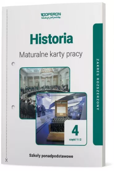 Historia 4. Cz�� 1 i 2. Maturalne karty pracy. Zakres rozszerzony. Szko�y ponadpodstawowe - Adam Balicki, Maciej Badowicz