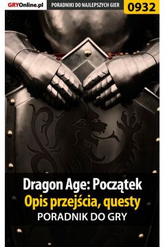 eBook Dragon Age: Pocztek - poradnik do gry pdf epub