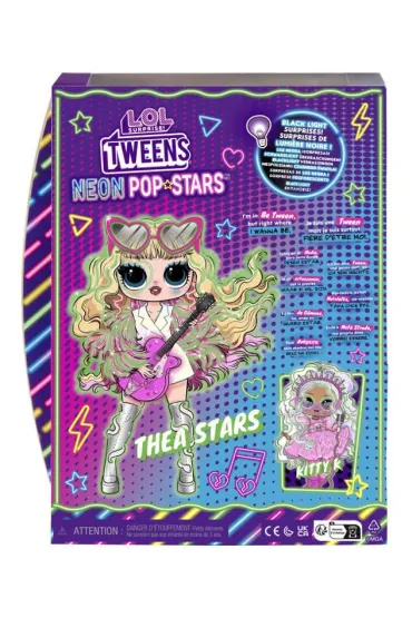Lalka Lol Surprise z akcesoriami Tweens Neon The Star MGA 120650EUC Mga Entertainment
