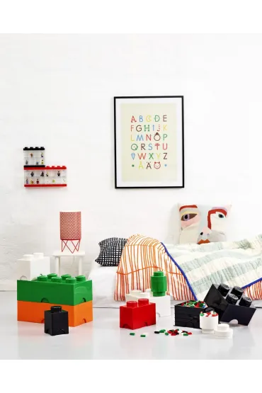 Pojemnik klocek LEGO Brick 8 Zielony