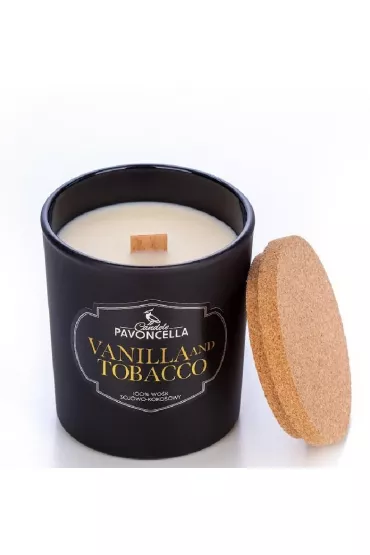 �wieczka sojowa Vanilla and Tabacco czarna 135 g