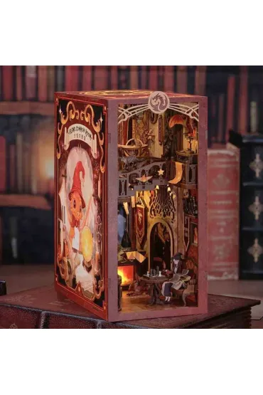 Puzzle Miniaturowy domek Book Nook Pok�j Wsp�lny Szko�y Magii Habarri