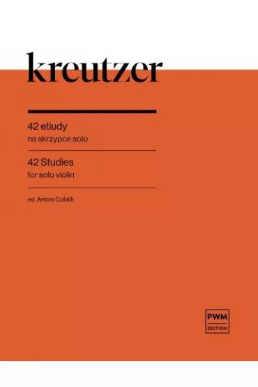 42 etiudy na skrzypce solo - Rodolphe Kreutzer