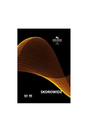 Koh-I-Noor Skorowidz A4 96k.twarda oprawa szyty 1szt.mix