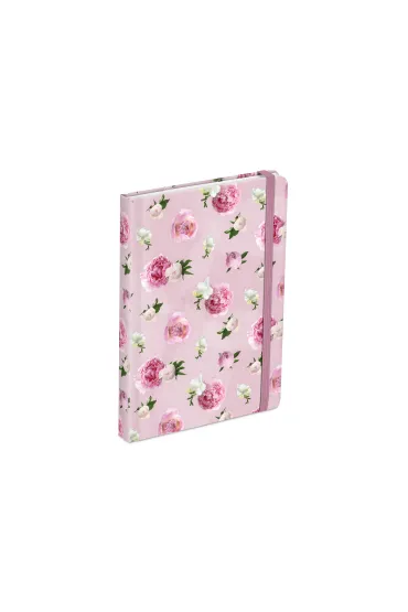 Notes z gumk� 13x18 cm 120 kartek linia Kwiaty MFP 7501649