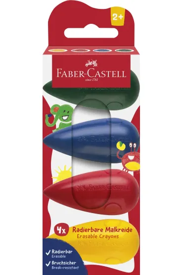 Faber-Castell Kredki �wiecowe dla najm�odszych 4 kol.