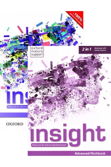 Insight Advanced. Student's Book i Workbook with Online Practice
