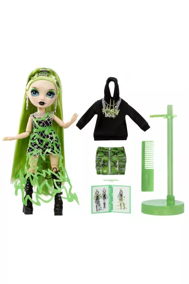 MGA Rainbow High Fantastic Fashion Lalka Jade Hunter - Green 587361 Mga Entertainment