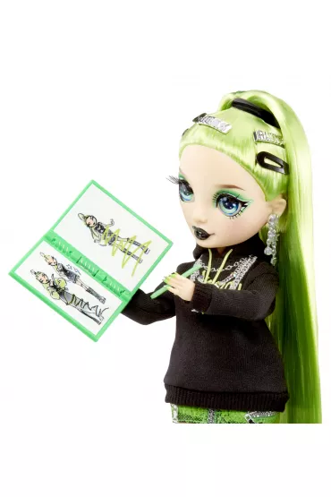 MGA Rainbow High Fantastic Fashion Lalka Jade Hunter - Green 587361 Mga Entertainment