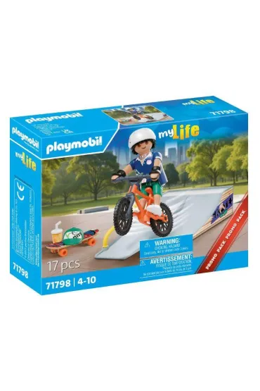 Playmobil My Life Skater z ramp� 71798