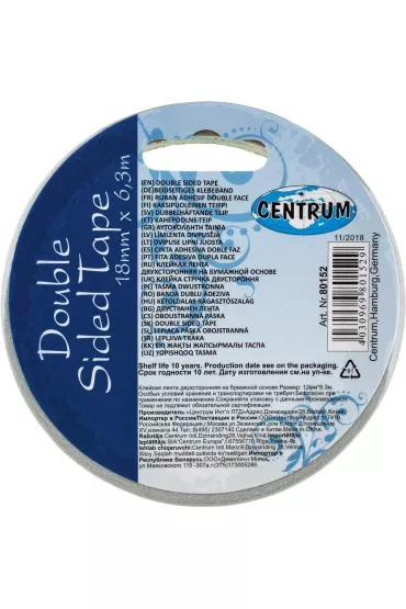 Centrum Ta�ma biurowa dwustronna 80152 18mm x 6.3m