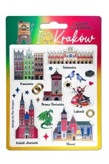 Magnesy I Love Poland Krak�w ILP-MAG-MULTI-KRA-01