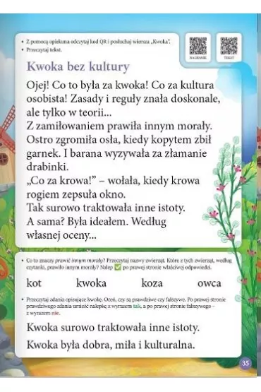 Domek z bajki. Czytanki