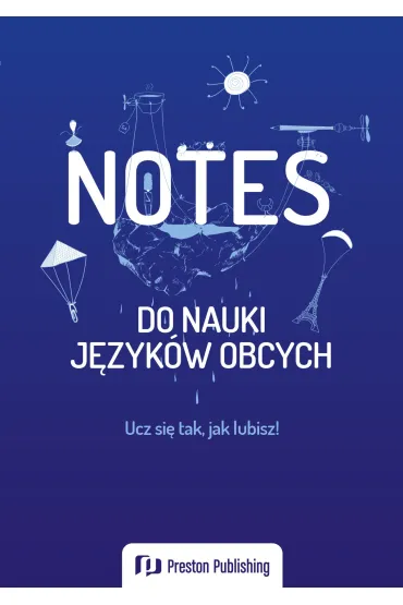 Notes do nauki j�zyk�w obcych (granatowy)