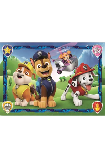 Puzzle 104 el. SuperColor. Paw Patrol Clementoni