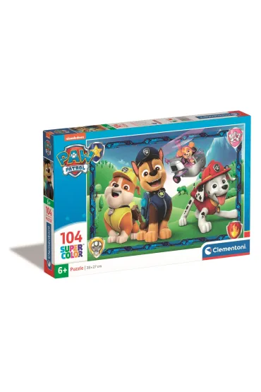 Puzzle 104 el. SuperColor. Paw Patrol Clementoni