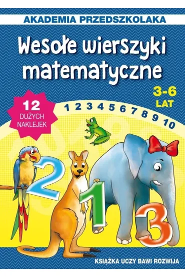 Weso�e wierszyki matematyczne. 3-6 lat - Joanna Paruszewska