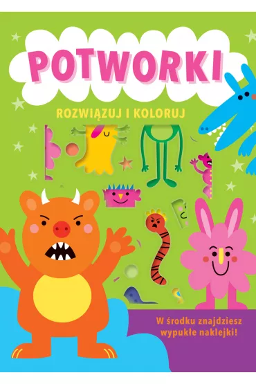 Rozwi�zuj i koloruj. Potworki
