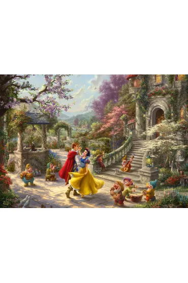 Puzzle 1000 el. Kr�lewna �nie�ka 2 Schmidt - Thomas  Kinkade