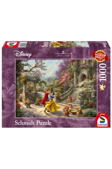 Puzzle 1000 el. Kr�lewna �nie�ka 2 Schmidt - Thomas  Kinkade