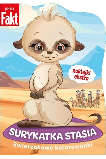 Surykatka Stasia naklejki ekstra