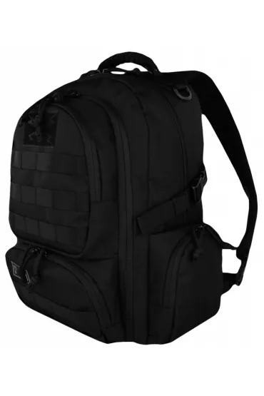 St. Majewski Plecak 4-komorowy Military Black