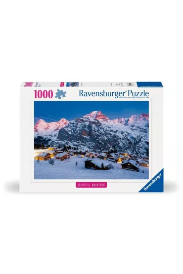 Puzzle 1000 el. Bernese Oberland, Murren Ravensburger