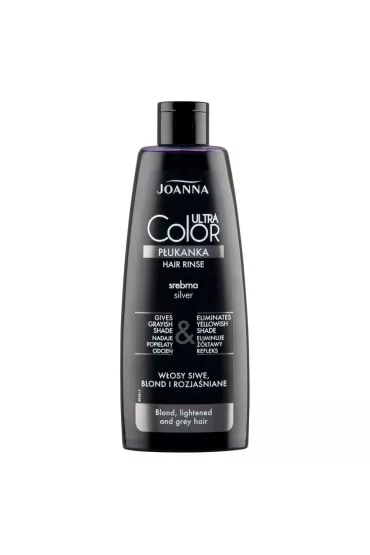 Joanna Ultra Color System srebrna p�ukanka do w�os�w siwych blond i rozja�nionych 150 ml