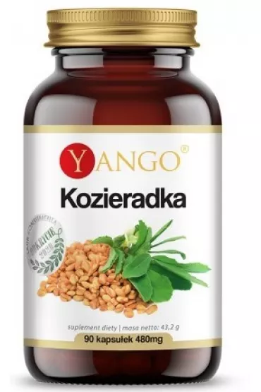 Yango Kozieradka 480 mg Suplement diety 90 kaps.