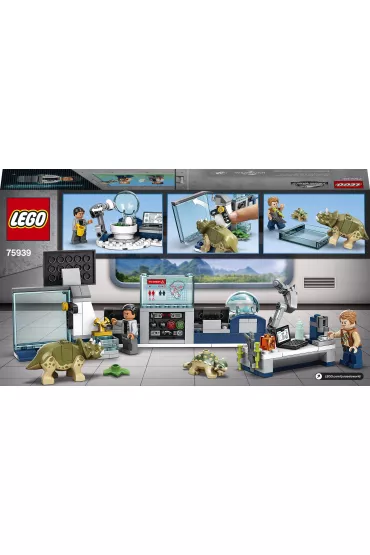 LEGO Jurassic World Laboratorium doktora Wu: ucieczka m�odych dinozaur�w 75939