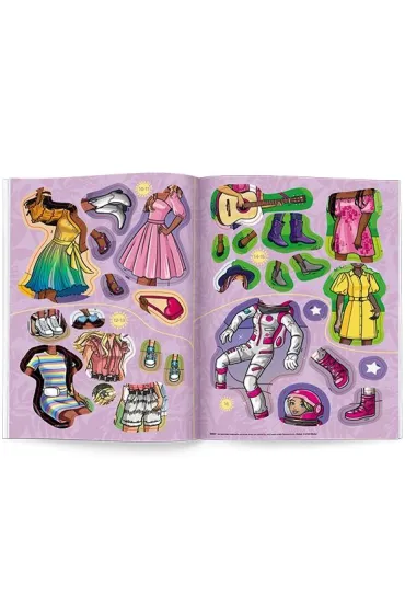 Mattel Barbie. Brokatowe ubieranki