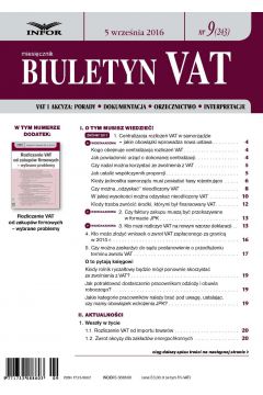 ePrasa Biuletyn VAT 9/2016