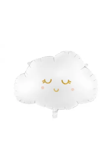 PartyDeco Balon foliowy Chmurka 51x35.5cm