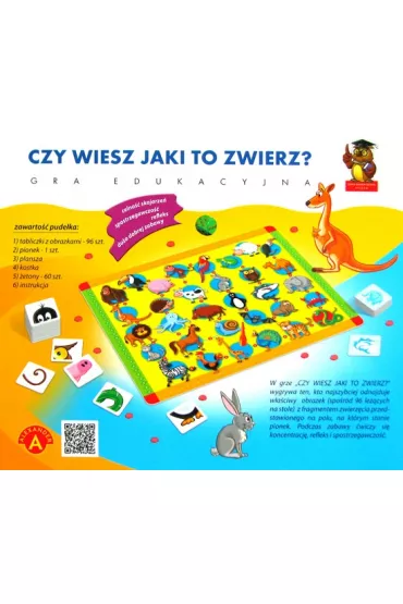 Czy wiesz jaki to zwierz? Gra edukacyjna