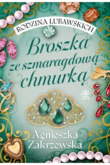 Broszka ze maragdow� chmurk�